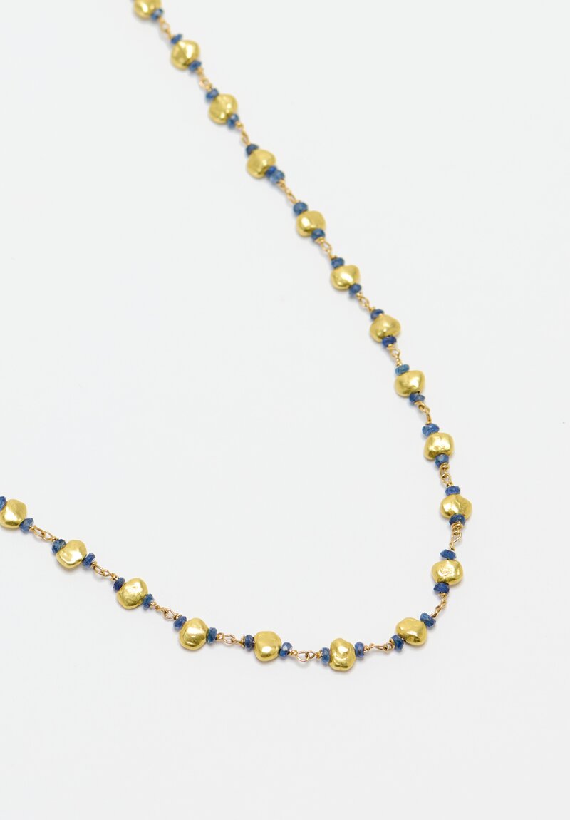 Greig Porter 18K Blue Sapphires Necklace