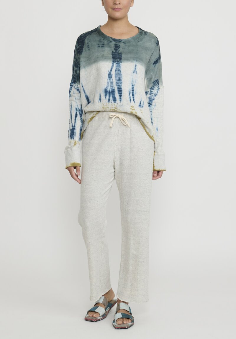 Gilda Midani Easy Pant in Cotton	in Blended White