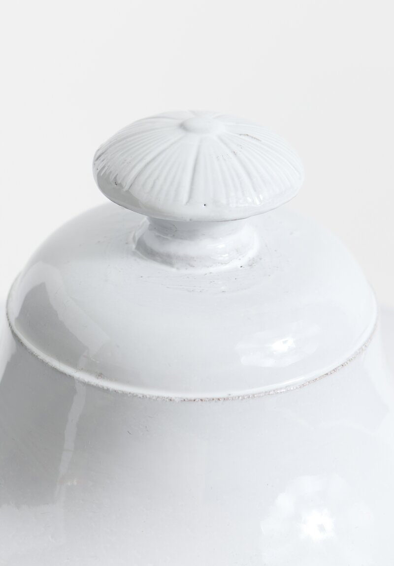 Astier de Villatte Large Rien Salad Bowl in White	