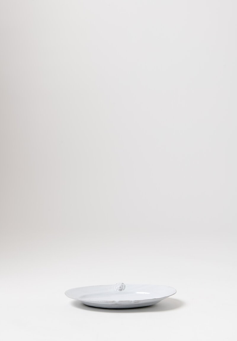 Astier de Villatte Alexandre Small Oval Platter White	