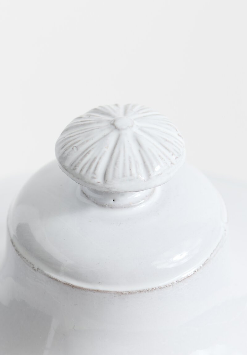 Astier de Villatte Large Rien Salad Bowl in White	