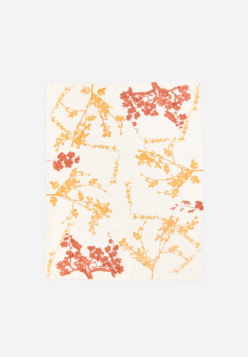 Bertozzi Handmade Linen Tablecloth in Romagna Yellow	
