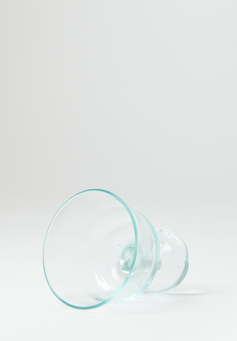 La Soufflerie Handblown "Coppa" Glass Clear	