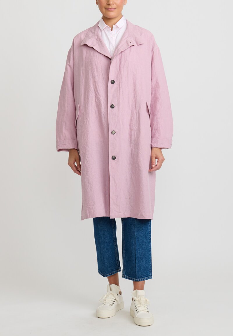 Bergfabel Oversized Coat in Blush Pink	