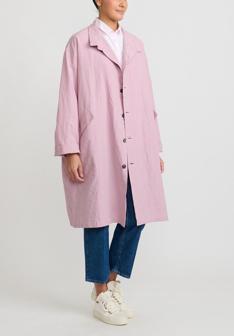 Bergfabel Oversized Coat in Blush Pink	