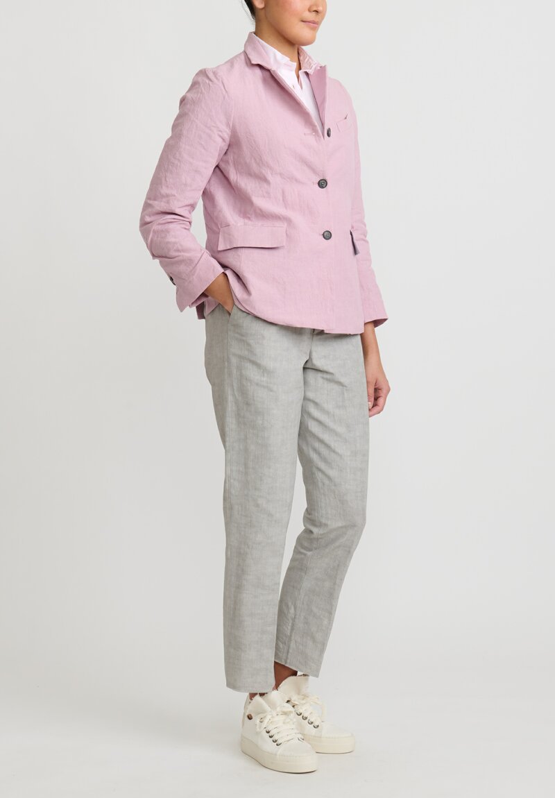 Blush pink short outlet jacket