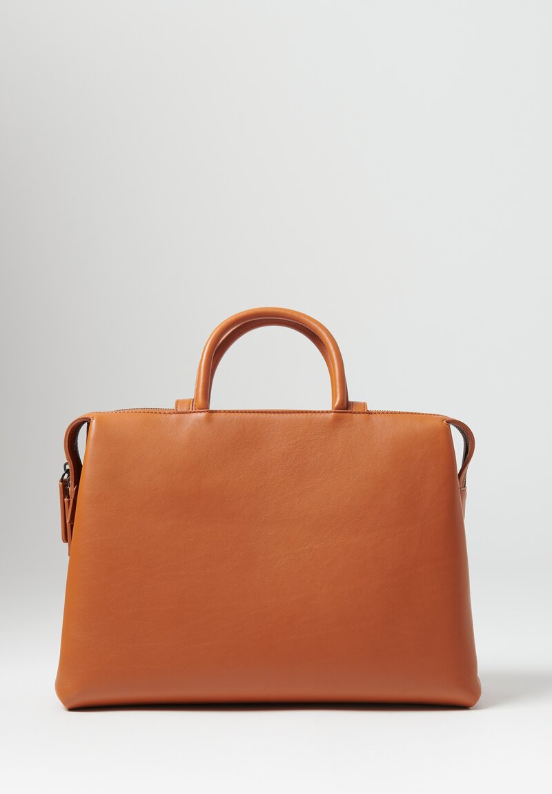 Marsell Leather 4 Dritta Shoulder Bag Caramello Caramel