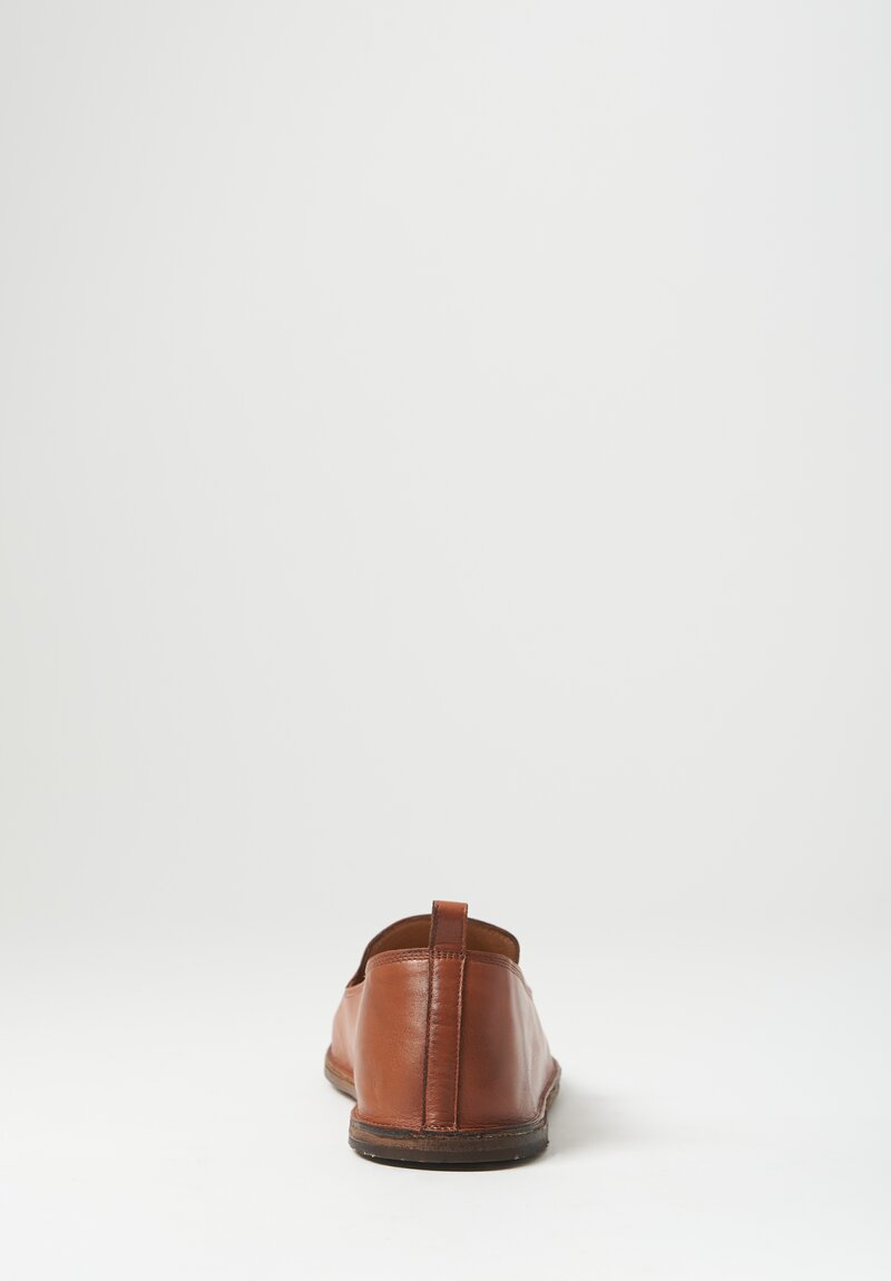 Marsell Leather Strasacco Pantafola Shoe in Cork Brown