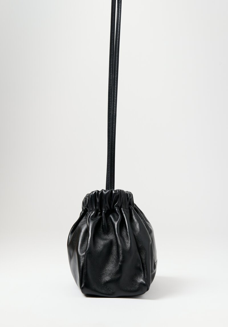 Leather Pouch in Black - Jil Sander