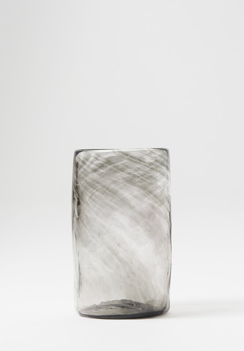 Studio Xaquixe Large Handblown Glassware Smoke	