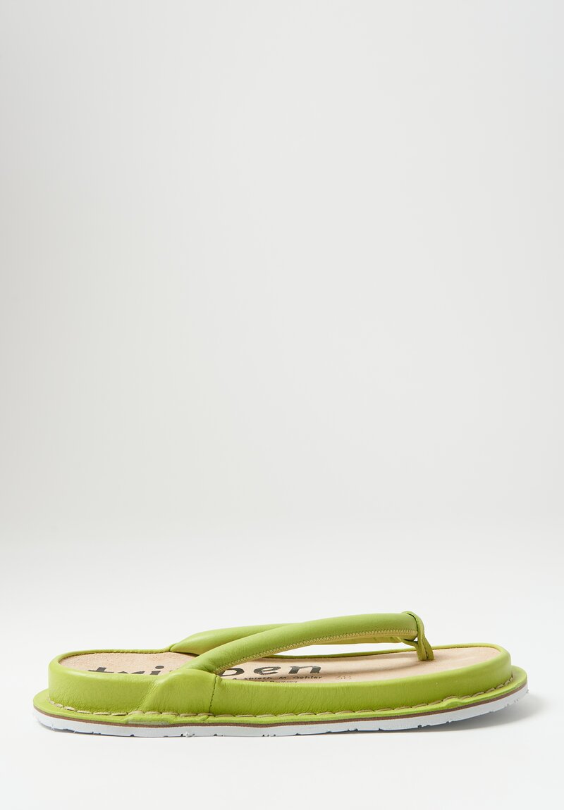 Trippen Zori Sandal in Green