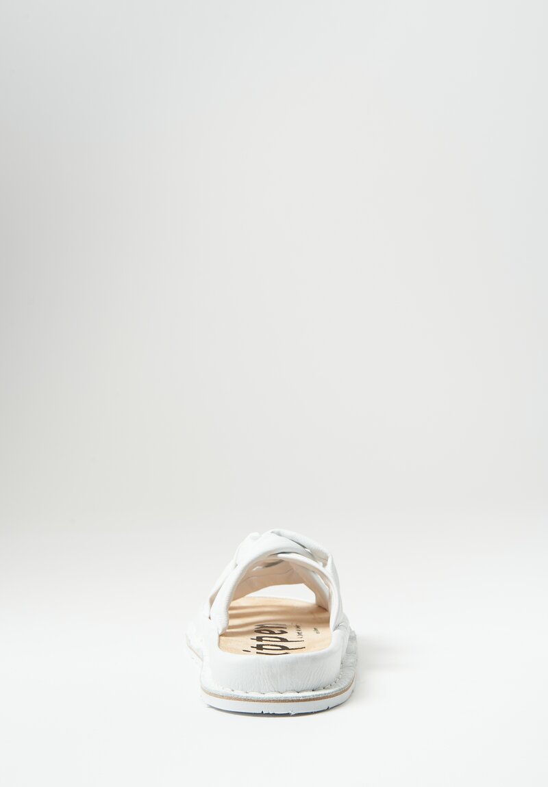 Trippen Knotty Sandal in White