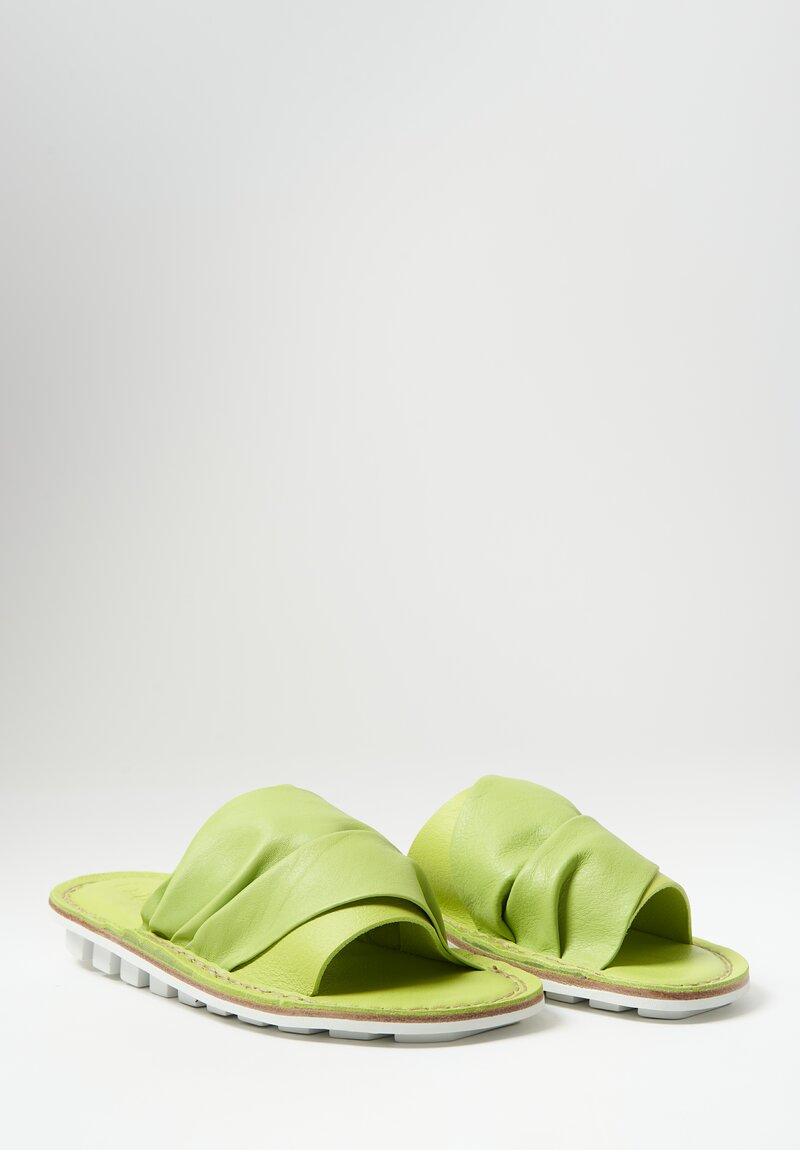 Trippen Drift Sandal in Green