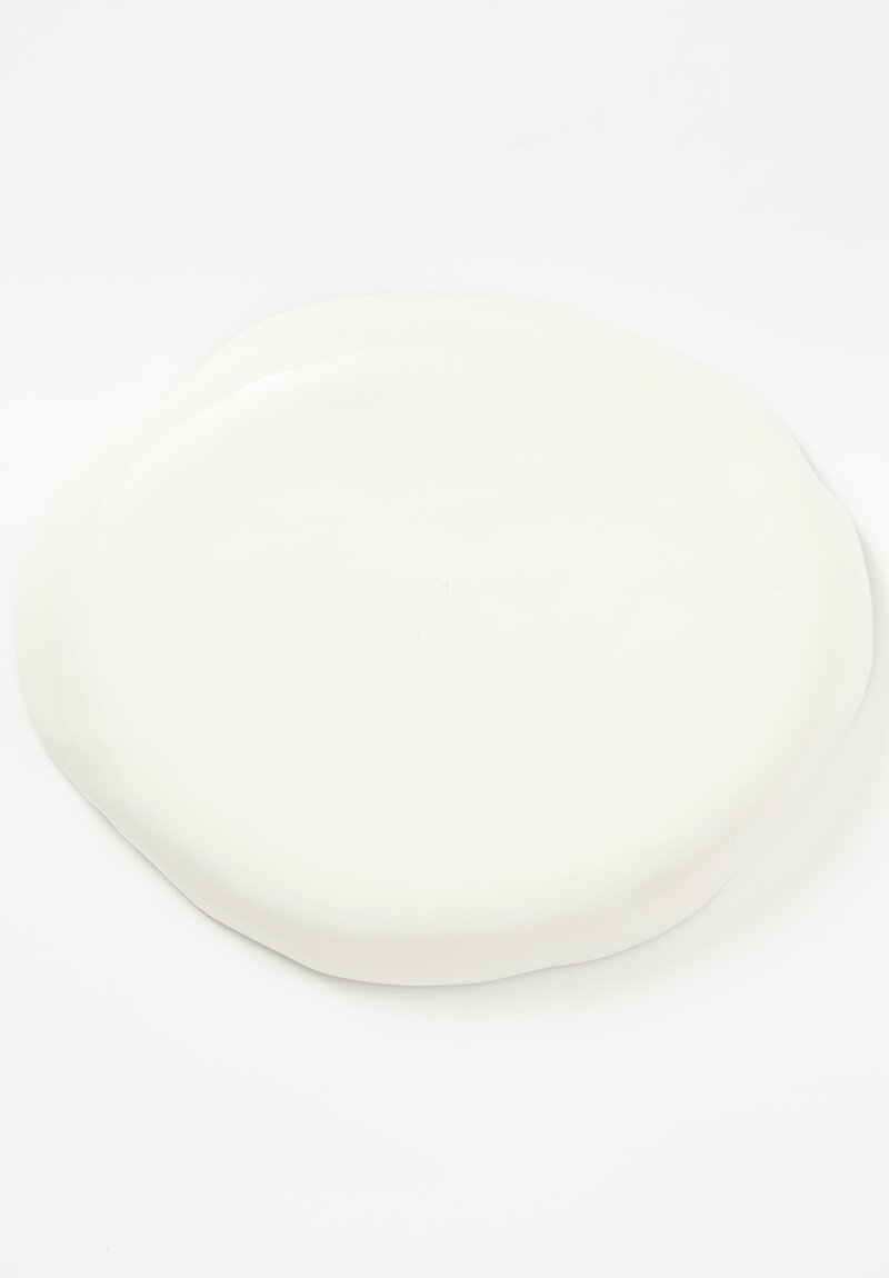 Stamperia Bertozzi XLarge Oval Serving Platter Bruno Brown	