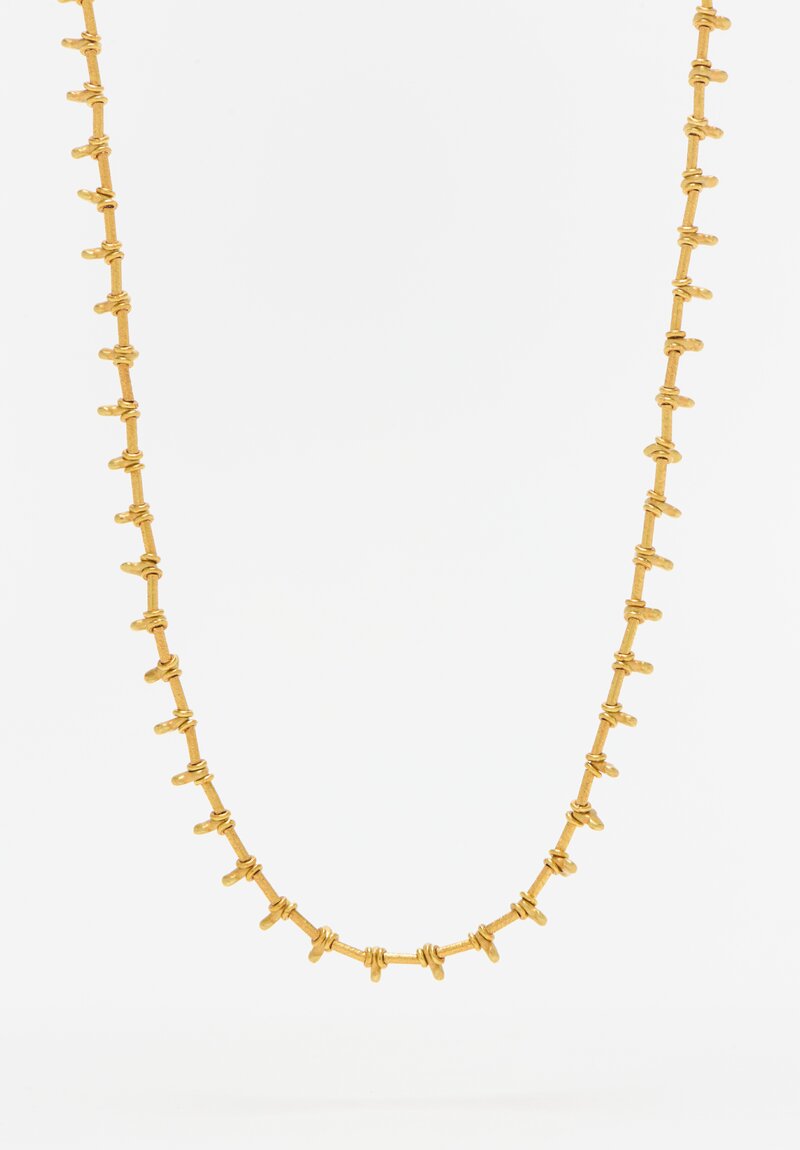 Greig Porter 18k Gold Bead Necklace	