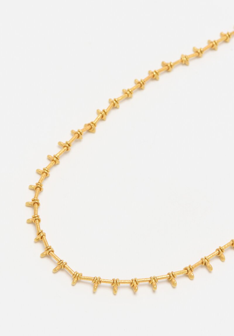Greig Porter 18k Gold Bead Necklace	