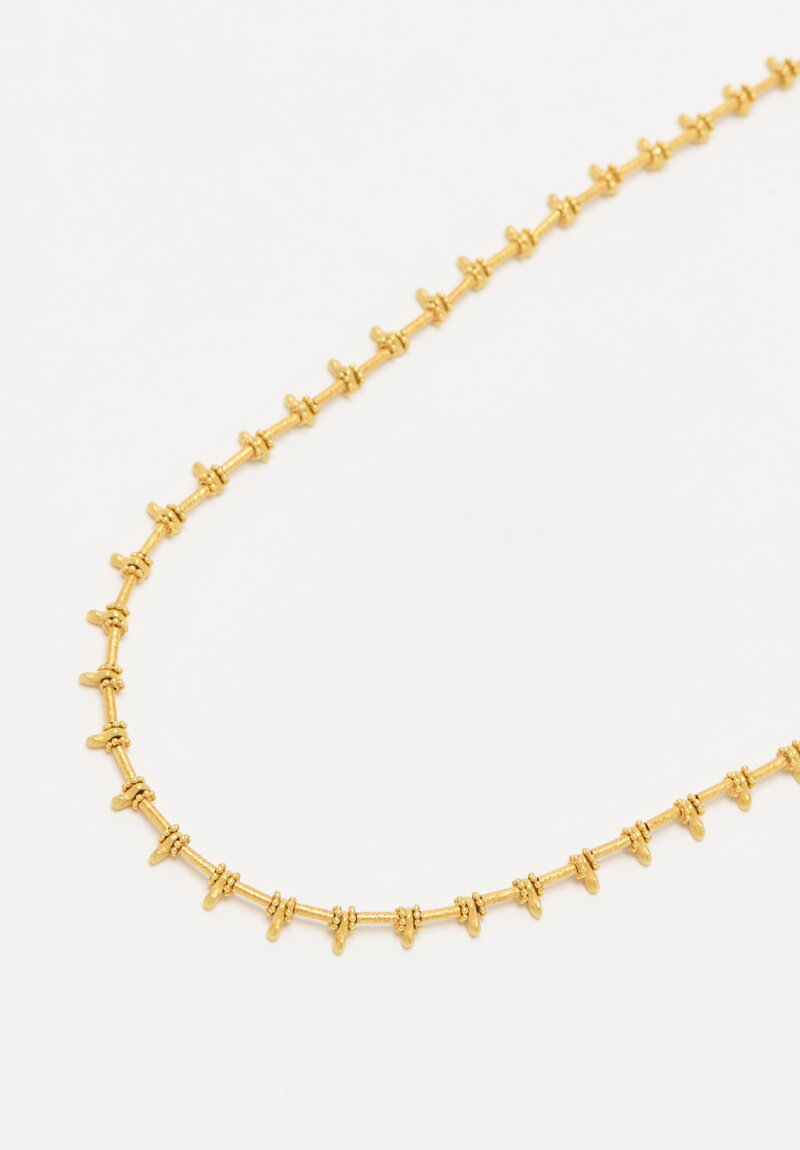 Greig Porter 18k, Gold Bead Necklace II	
