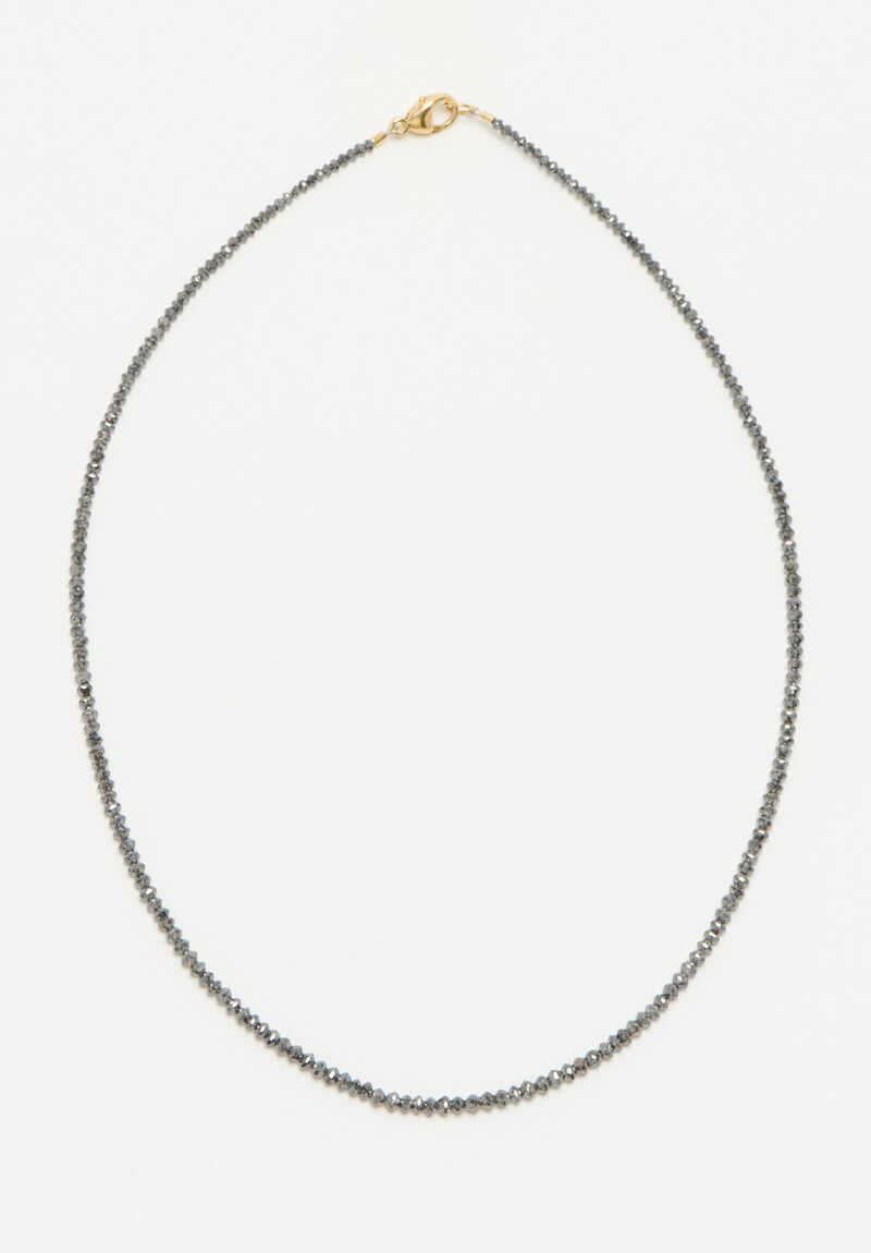 Greig Porter 18k, Grey Diamond Necklace	in Grey