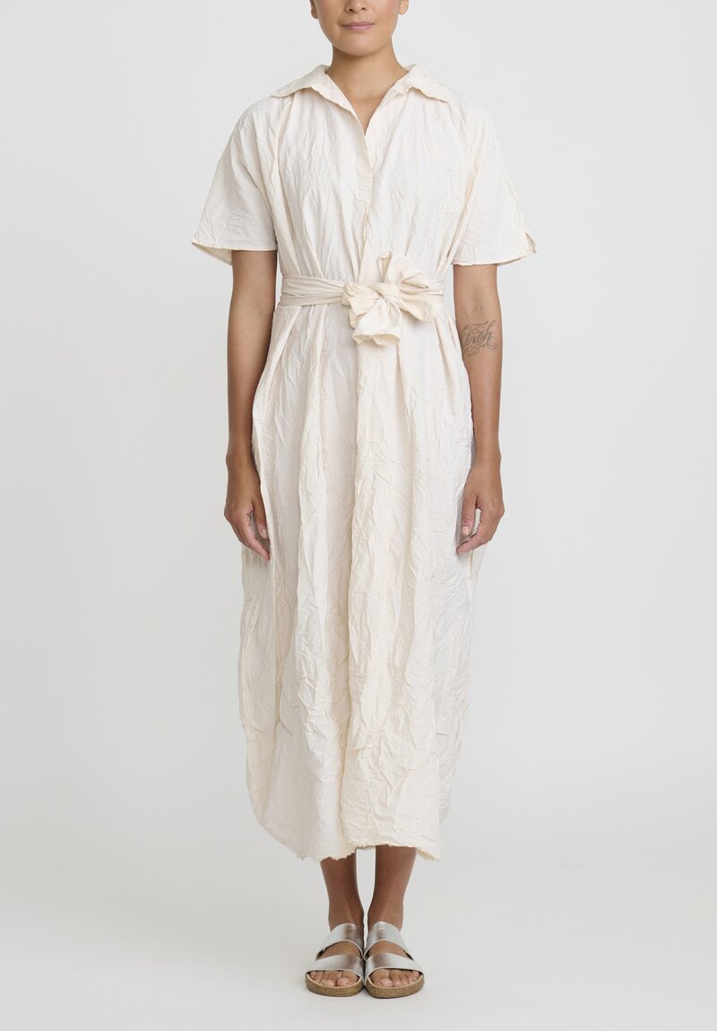 Daniela Gregis Washed Cotton Abito Rossella Lavato Dress	