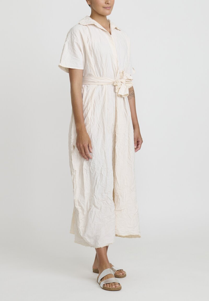 Daniela Gregis Washed Cotton Abito Rossella Lavato Dress	