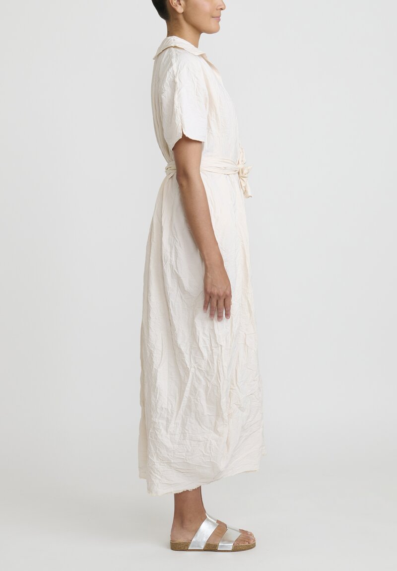 Daniela Gregis Washed Cotton Abito Rossella Lavato Dress	