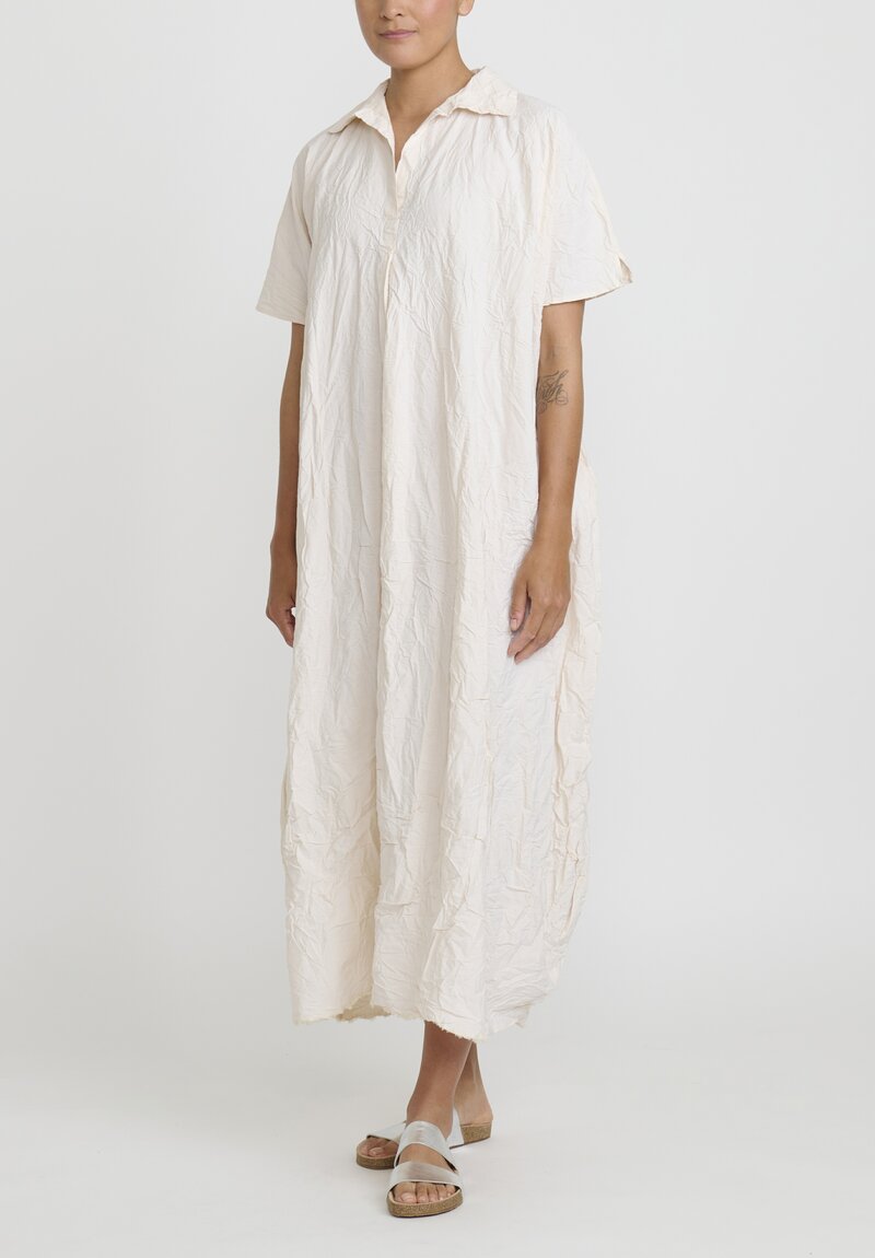 Daniela Gregis Washed Cotton Abito Rossella Lavato Dress	