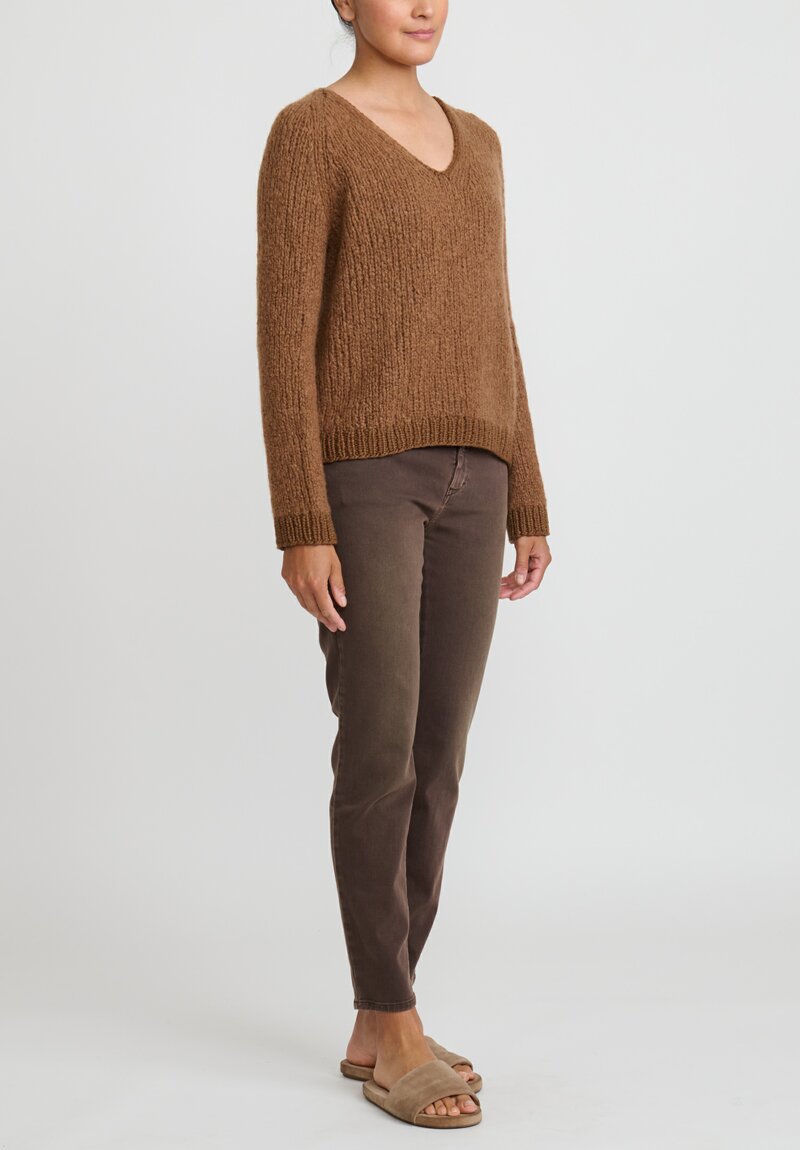 Wommelsdorff Hand Knit Cashmere & Silk Mati Sweater	