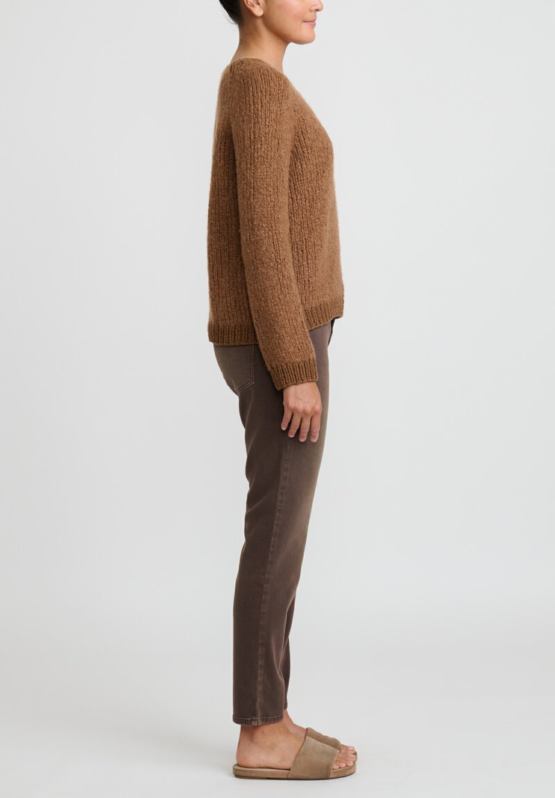 Wommelsdorff Hand Knit Cashmere & Silk Mati Sweater	