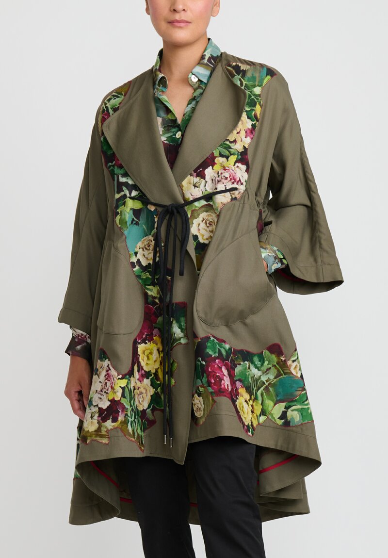 Antonio Marras Boheme Coat in Green