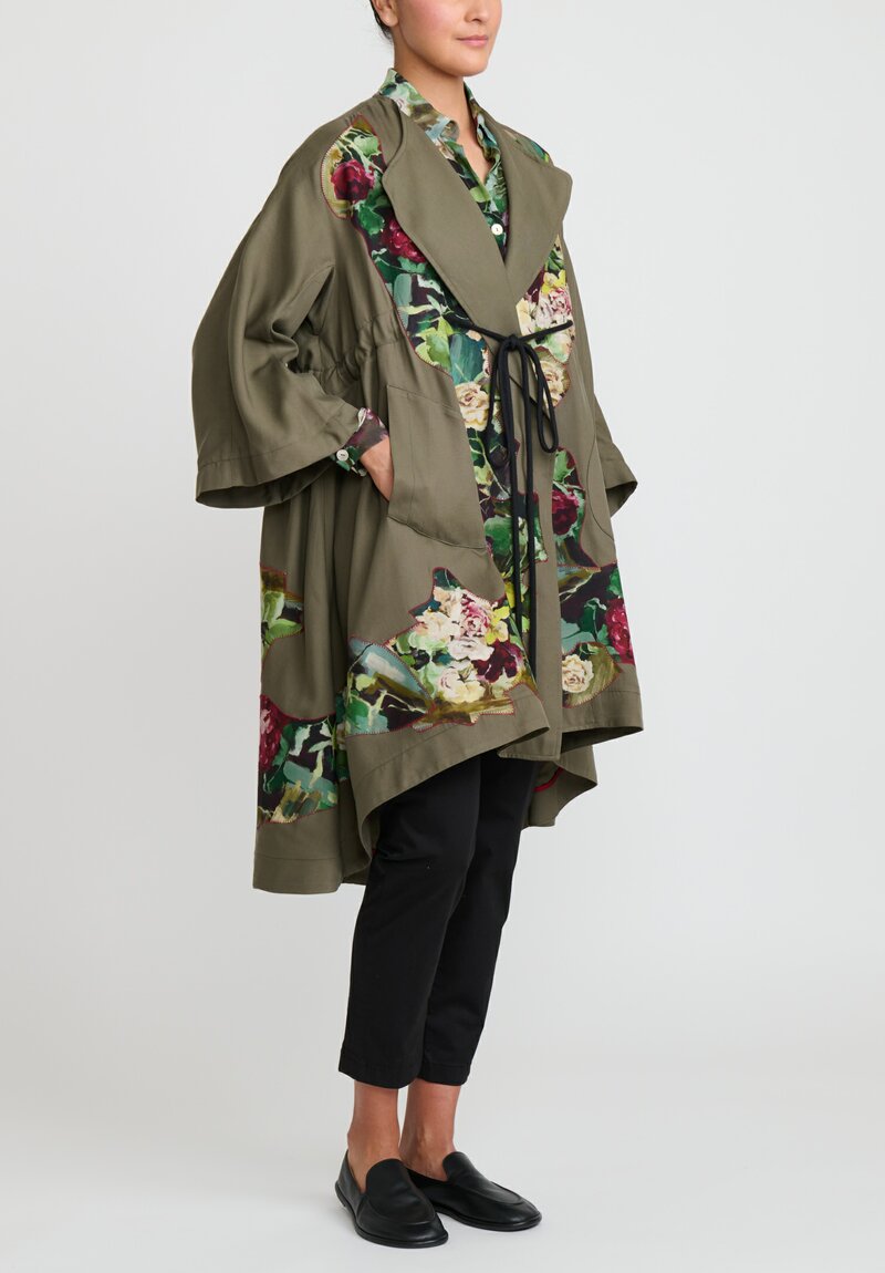 Antonio Marras Boheme Coat in Green