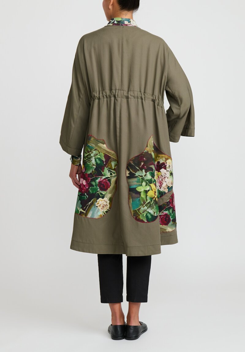 Antonio Marras Boheme Coat in Green