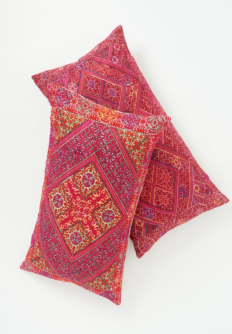 Antique Sindh Silk Pillow	