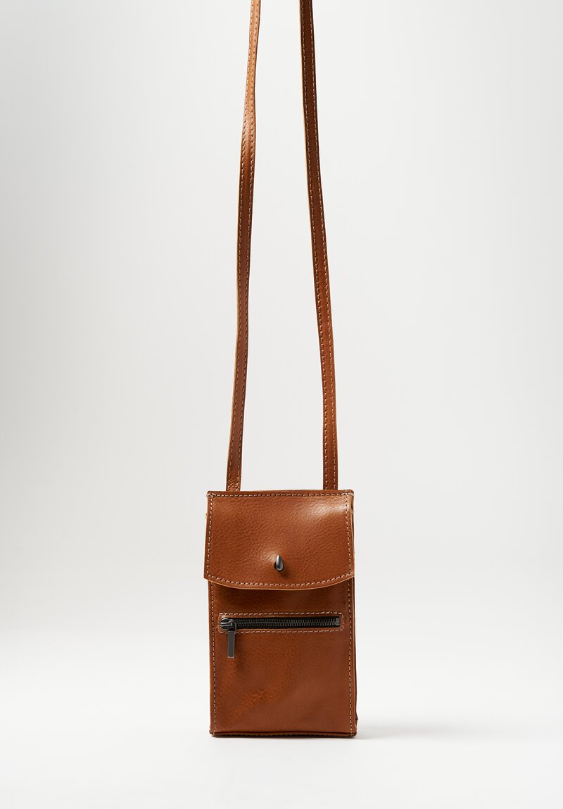 Coriu Leather Bitta Pouch Cuoio Brown	