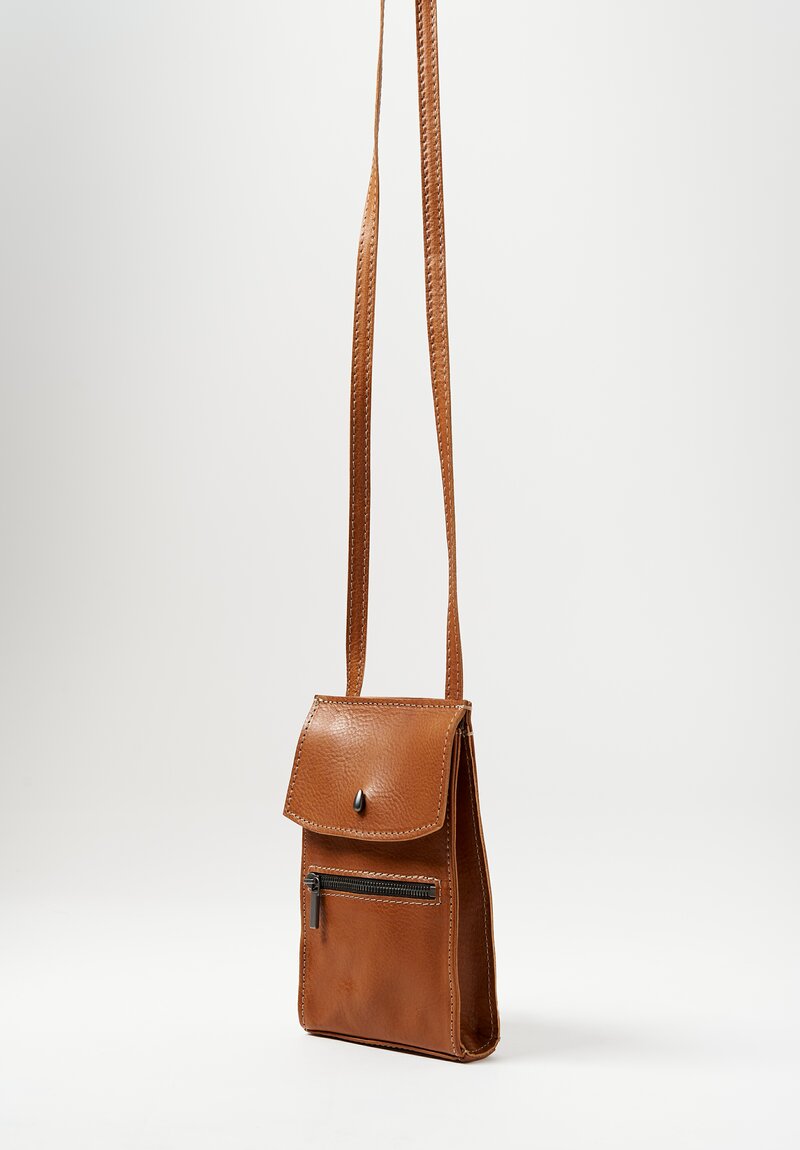 Coriu Leather Bitta Pouch Cuoio Brown	