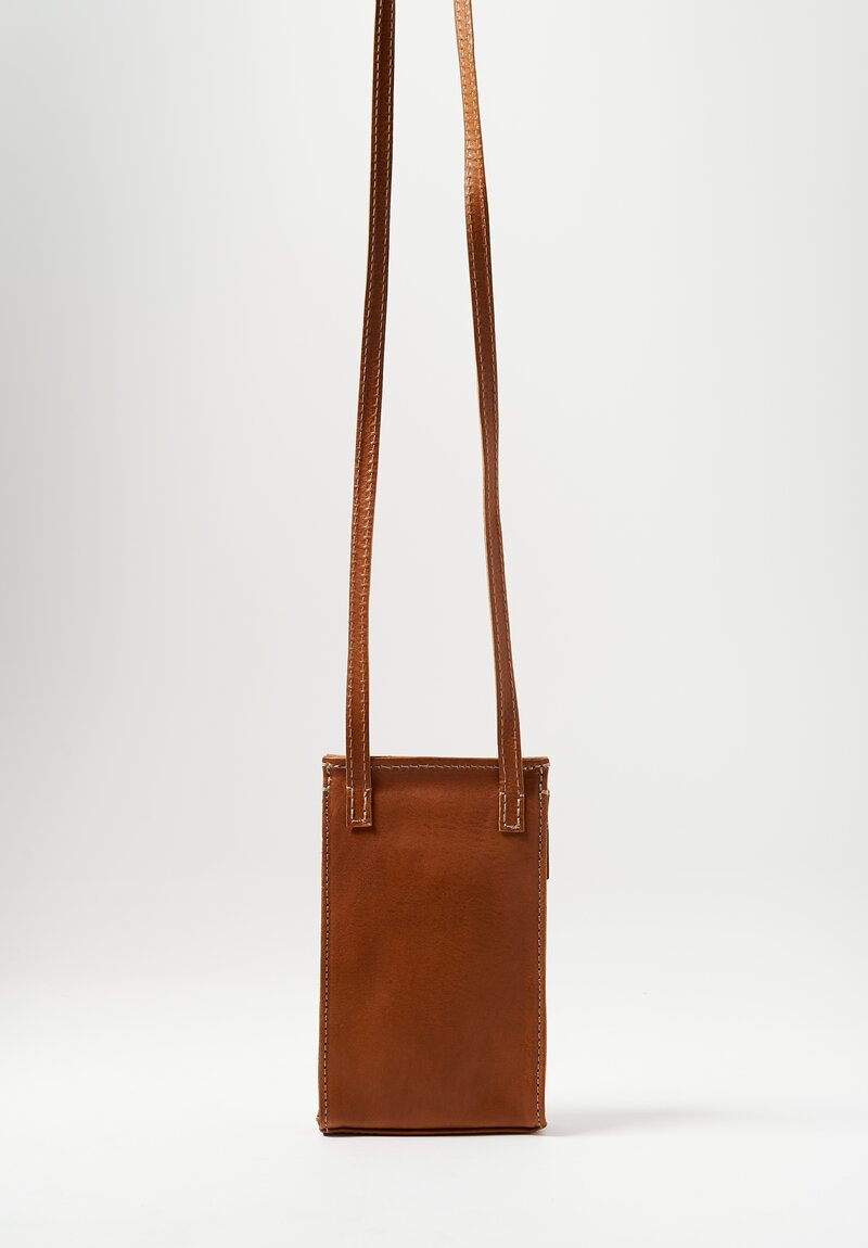 Coriu Leather Bitta Pouch Cuoio Brown	