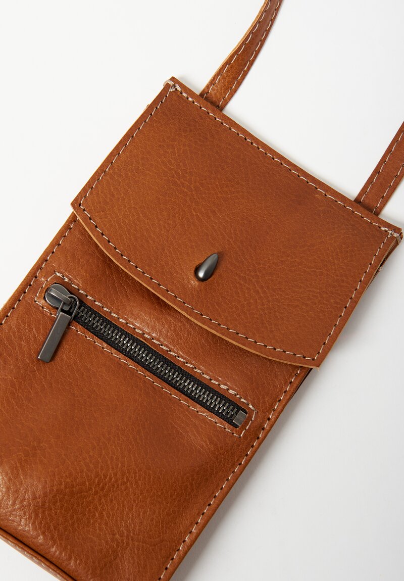 Coriu Leather Bitta Pouch Cuoio Brown	