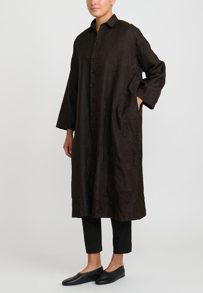 Christian Peau Silk Jacquard Easy Dress	