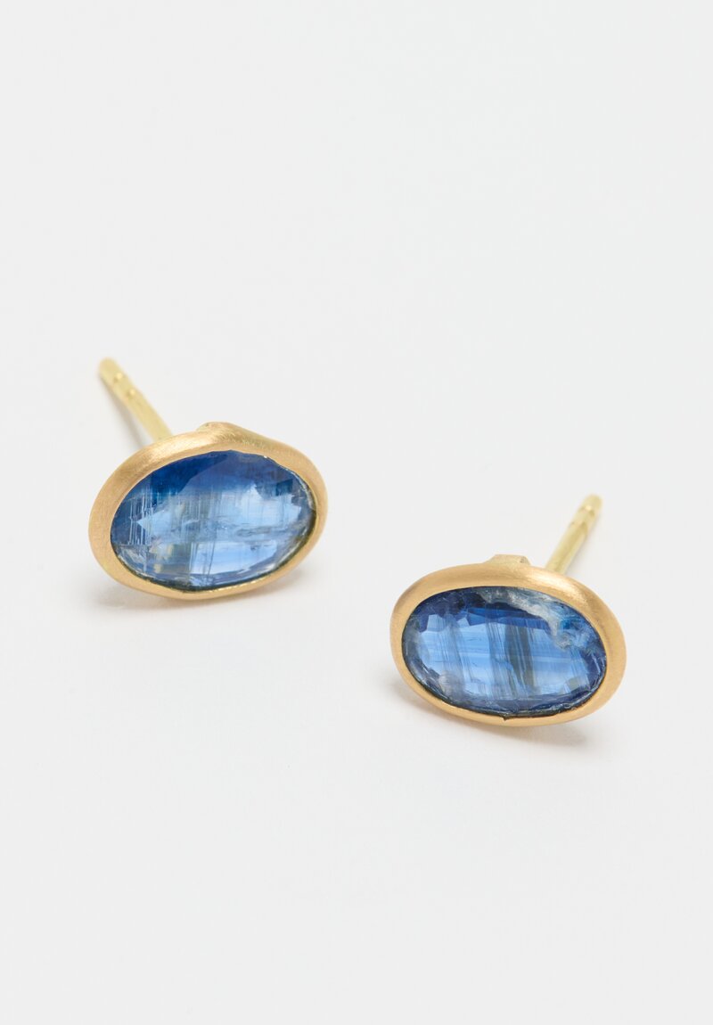 Pippa small kyanite 2025 classic stud earrings