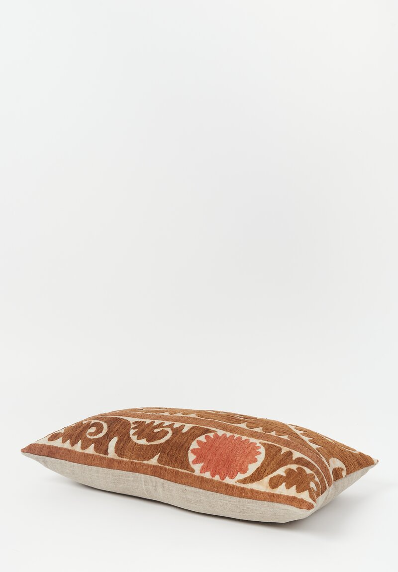 Vintage Suzani Lumbar Pillow	