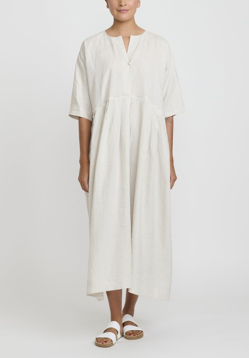 Daniela Gregis Linen Operaio Rossella Abito Dress	