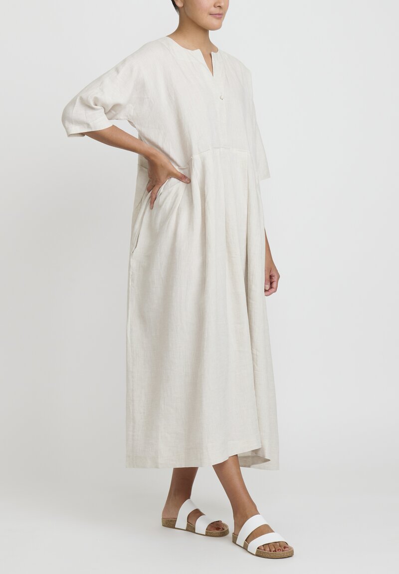 Daniela Gregis Linen Operaio Rossella Abito Dress	