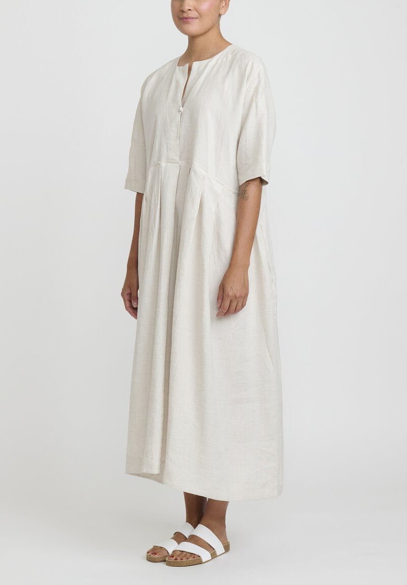 Daniela Gregis Linen Operaio Rossella Abito Dress	
