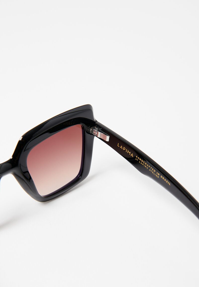 Lapima Teresa Sunglasses in Black Gradient	