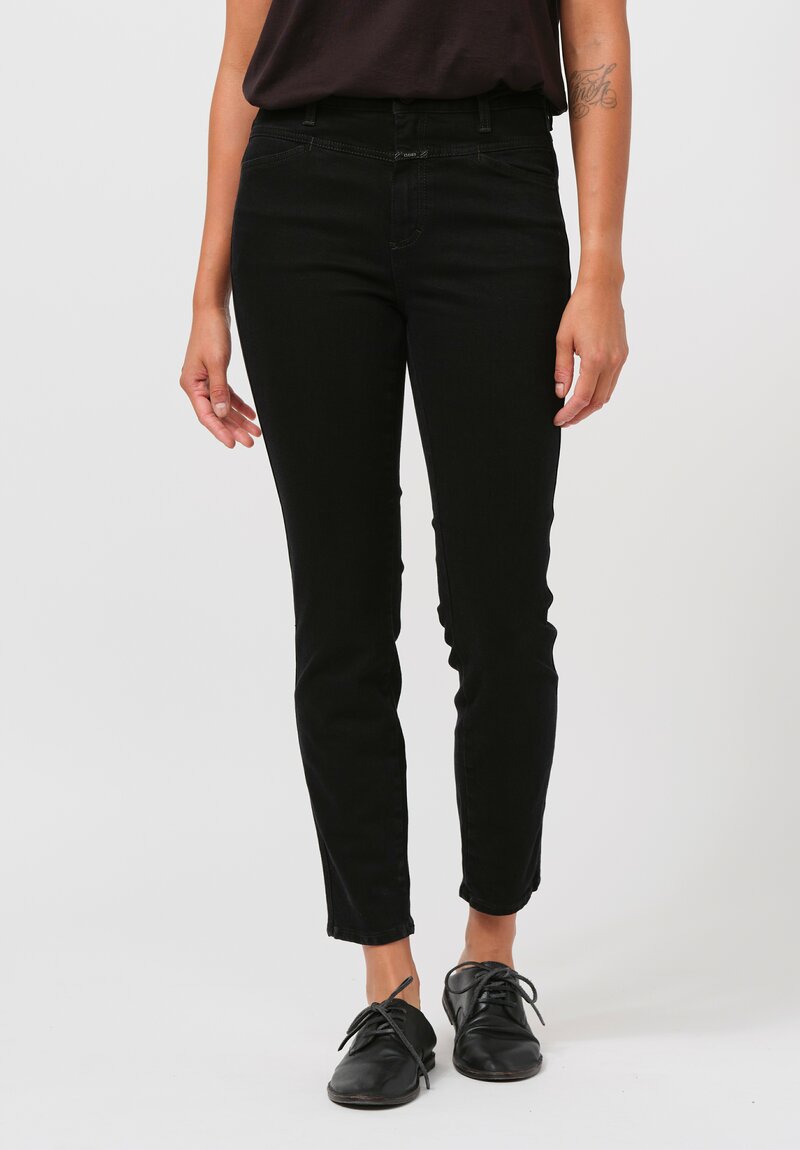 Closed Skinny Pusher Jeans in Black	