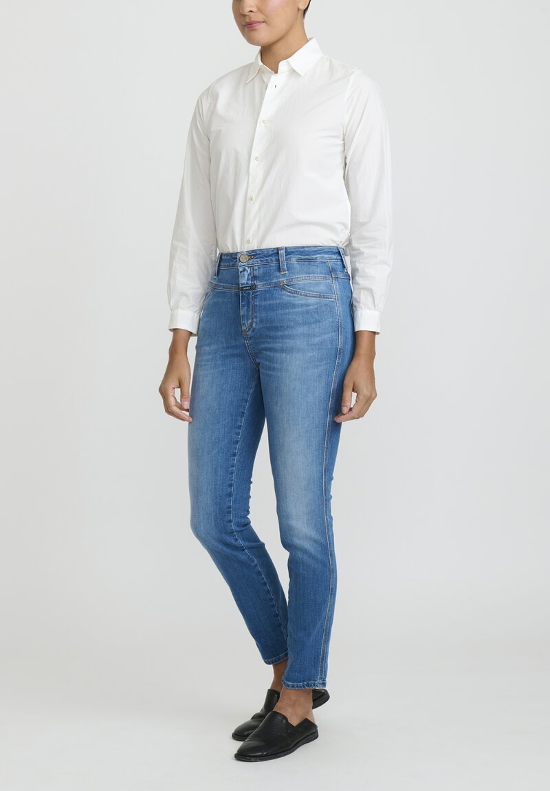 Closed Skinny Pusher High-Rise Jeans