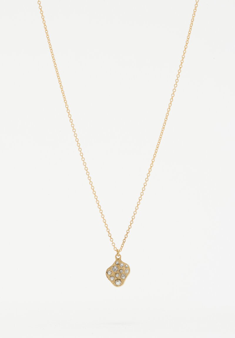 TAP by Todd Pownell 18k, Inverted Diamond Pendant Necklace