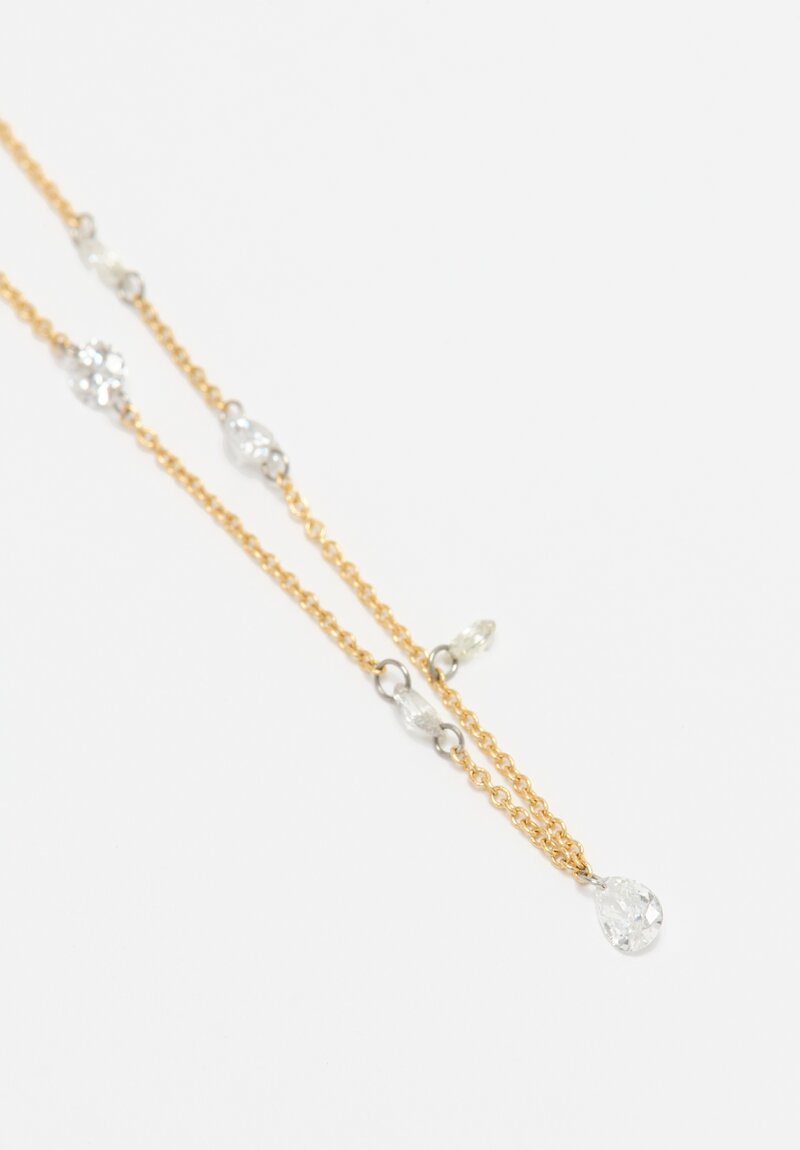 Tap by Todd Pownell 18k and Diamond Cable Chain Necklace	
