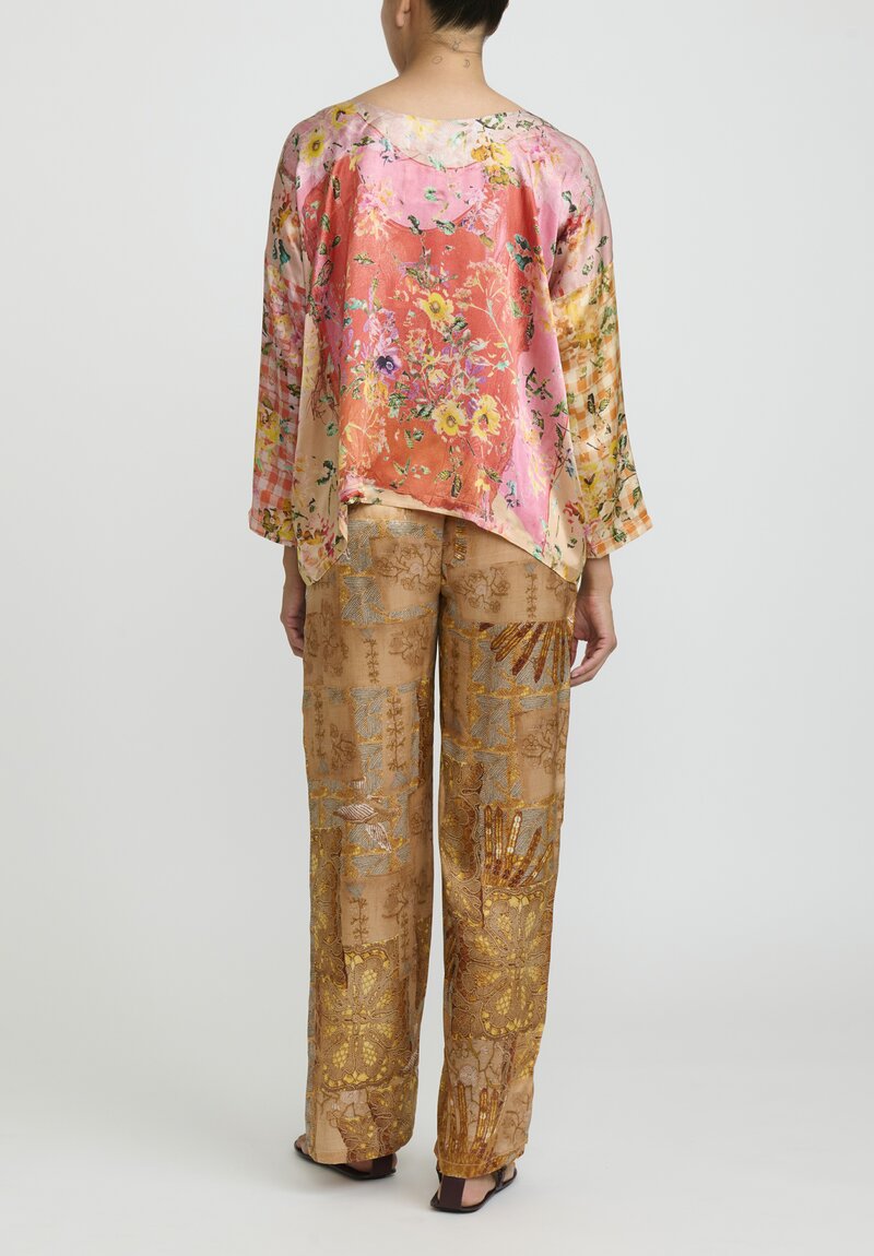 Bokja Silk Satin Twig Pants