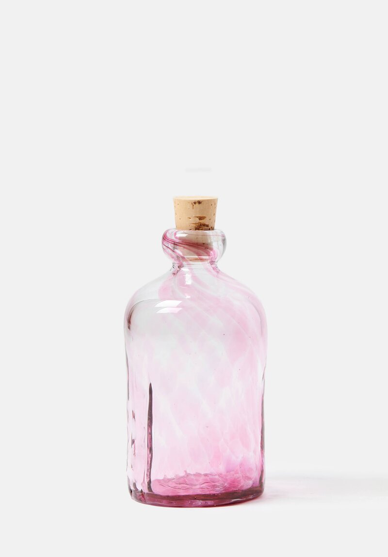 Studio Xaquixe Handblown Intenso Bottle Fucsia	