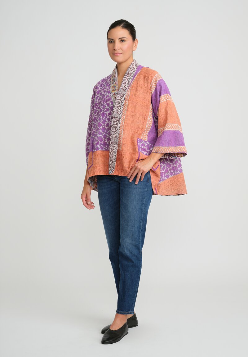 AVANT TOI - Jacquard Cotton Kimono Jacket